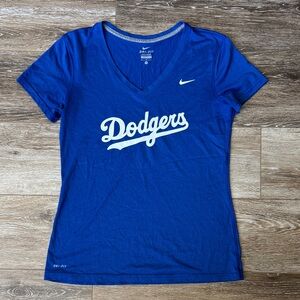 Nike Royal Blue Dodgers Women's Tee M